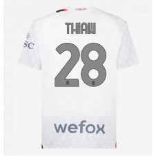 AC Milan Malick Thiaw #28 Bortatröja 2023-24 Korta ärmar